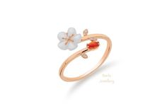 Diamond Open Ring, Unique Diamond and Sapphire Open Flower Ring, 14k Gold Diamond Open Ring, Flower Diamond Ring, Solid Gold Tiny Open RingA real present for yourself or someone else! This lovely 14k solid rose gold open flower ring with 1 sapphire, 6 diamonds and 1 dainty flower. It's handmade wire.Width of band: 1.50MM.Material: 14K solid yellow -, white-, or rosegold.Diamonds: 0.05 ct. White Diamond G Color SI-VS Clarity.Sapphire: 0.13 ct. Orange Sapphire.100% real,natural and high quality Di White 14k Gold Flower Shaped Ring, Fine Jewelry White Flower Ring With Gemstone, Luxury White Flower Promise Ring, White 14k Gold Flower Ring Fine Jewelry, White Flower Ring In Fine Jewelry Style, Fine Jewelry White Flower Ring, White Flower Ring Fine Jewelry, Elegant White Flower Ring With Gemstone, Elegant White Gemstone Flower Ring