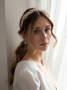 Tiara, Hair Inspo, Capri, Wedding Inspiration, Wedding Dress