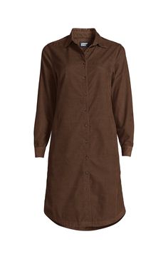 This classic button-front shirt dress is the perfect amount of pretty and laid back. The collared neckline and rounded hemline make it refined, while the soft pinwale cord fabric gives it a touch of texture. It's very versatile too, you can dress it down with a cool pair of sneakers or dress up with boots and a statement belt. Pinwale cord fabric adds a touch of texture Collared neckline with full button front closure Two on-seam pockets for storing essentials Long sleeves with single-button cuf Statement Belt, Button Front Shirt Dress, Favorite Daughter, Button Front Dress, Maternity Shops, Designer Clothes For Men, Modern Outfits, Button Front Shirt, Women's Summer Fashion