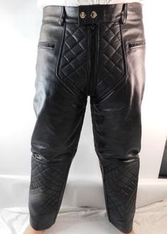 Dual Front Zip Fashion Pants / Leather Pants / Motorbike Leather Pant / Gay Leather Pants  ►About Material: For this Lace up Leather Pant we used real cowhide leather. We assure you that we use 100% original leather for our products. Grommet Are Rust Free. satin Lining will be used for this Pant. Fitted Moto Bottoms For Motorcycling, Fitted Leather Biker Pants For Motorcycling, Fitted Moto Bottoms With Pockets, Fitted Straight Leg Motorcycle Bottoms, Fitted Motorcycle Pants With Pockets, Fitted Motorcycling Pants With Pockets, Fitted Moto Pants With Pockets, Fitted Straight Leg Motorcycling Pants, Fitted Bottoms With Pockets For Motorcycling