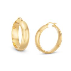 A classic take with modern flair, our Round High Polished Hoop Earrings can make a statement with any ensemble. The 7 millimeter wide hoops are versatile and perfect for any occasion. Formal Polished Finish Hoop Earrings, Timeless Formal Hoop Earrings With Shiny Finish, Elegant Hoop Earrings With Shiny Finish, Formal Hoop Earrings With Shiny Finish, Elegant Rounded Tarnish Resistant Earrings, Timeless Formal Hoop Huggie Earrings, Timeless Formal Huggie Hoop Earrings, Classic Polished Hoop Earrings, Classic Hoop Earrings For Formal Occasions