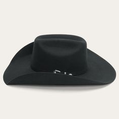 Crafted of high-quality 100% wool felt, this youth cowboy hat features a classic 4” cattleman crown and 4” brim and is finished with a self-felt band and a three-piece silver-tone buckle set. It has a stretch sweatband that’s sized to fit most young buckaroos with a head size up to 54cm. 4” Cattleman Crown 4” Brim Self-Felt Band 3-Piece Silver-Tone Buckle Set Stretch Sweatband 100% Wool Felt Imported Cut Tees, Denim Boots, Fringe Jacket, Outdoor Men, Mini Shirt Dress, Cowboy Hat, Western Shirts, Hat Shop, Tee Dress