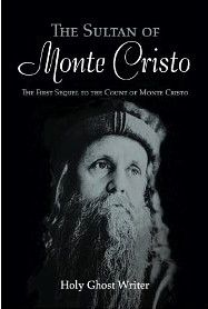 the book cover for the sultian of monte cristoo, with an image of