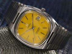 Vintage Omega Watches, Omega Seamaster Vintage, Omega Seamaster Automatic, Old Watch, Vintage Omega