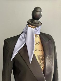 Satin Scarf to use around neck and amplify your formal or causal outfit. You can also request for a different color. Chic Scarf For Work, Classic Formal Neckwear For Spring, Elegant Formal Neckwear For Fall, Chic Scarf For Workwear, Elegant Fitted Neckwear For Spring, Elegant Satin Neckwear For Formal Occasions, Formal Fitted Neck Tie, Elegant Tie Neck Formal Neckwear, Elegant Fitted Neckwear For Formal Occasions