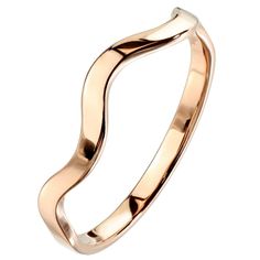 This beautiful stackable hypoallergenic rose gold stainless steel ring has an elemental wave pattern that can represent the Winds of Change, the emotions one carries, or the Fire within the wearer's soul. This simple stackable design will make a great everyday fashion ring for those that love minimalist jewelry. The elemental wave style ring band is fashioned from hypoallergenic 316l surgical stainless steel. This fashion ring has an eye-catching high polish rose gold color stainless steel finis Gold Rings Stackable, Stackable Bands, Wave Ring, Wolfram, Stainless Steel Ring, Sell Gold, Fashion Ring, Stainless Steel Rings, Steel Ring