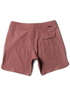 Stoke’m up! Anyone would be stoked in a pair of premium 4-Way stretch boardshorts, made with super comfortable fabric consisting of an eco-friendly blend of recycled polyester, cotton and hemp fibers. This high performance surf trunk is soft and subtly textured, featuring a caliper scalloped hem back pocket with an integrated key rope. 17.5" outseam measurement. Size up for optimized comfort. 69% RECYCLED POLYESTER 17% COTTON 7% HEMP 7% SPANDEX Style # M1133STO Sporty Relaxed Fit Surfing Bottoms, Sporty Relaxed Fit Bottoms For Surfing, Sporty Cotton Swimwear For Surfing, Cotton Surfing Shorts, Red Short Bottoms For Surfing, Short Sleeve Flannel, Spring Suit, Sun Shirt, Red Barns