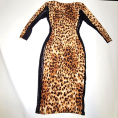 Sexy Dress Perfect For Many Occasions. Chic And Stylish Leopard Print. Condition: New With Tags. All Items Are Packaged And Stored In A Smoke Free, Climate Controlled Room. Thank You For Checking Out My Closet! Remember, When You Bundle 3 Or More Items You'll Save An Additional 30% Off!!! Fitted Brown Midi Dress For Night Out, Brown Stretch Dresses For Party, Fitted Brown Midi Dress For Party, Long Sleeve Brown Club Dress, Brown Long Sleeve Club Dress, Brown Stretch Sheath Dress, Fitted Brown Mini Dress For Club, Fitted Leopard Print Dress For Night Out, Brown Club Dress For Fall