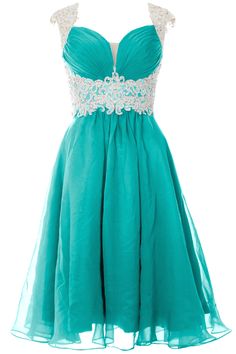 This knee length dress features a sweetheart neckline and sheer fabric back edged with lace beaded detail. Fitted chiffon dress features lace detail at the cap sleeves and waist for a beautiful look. It is great for prom, formal party, celebrity party, bridesmaid, homecoming, banquet, evening and wedding.Silhouette: Neckline: Waist: Hemline/Train: Sleeve Length: Embellishments: Back Details: Fully Lined: Built-In Bra: Yes Boning: Yes Fabric: Model: 160352 Bridesmaid Outfits, Celebrity Party, Dress Wedding Party, Wedding Silhouette, Senior Prom Dresses, Chiffon Shorts, Lace Chiffon, Senior Prom, Short Prom Dress