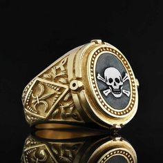 "❥ All of our cargoes are sent by express shipment. Cargoes can be delivered to Europe within 1-2 days after product preparation, to USA and Canada within 2-4 days, to Australia, Asian- Othe American countries and other regions within 3-5 days. Unique Design Mortality Ring, Silver Skull Ring, Masonic Mortality Ring ☞ ☞ ☞ ITEM DESCRIPTION ☜ ☜ ☜ * Material : 925 Sterling Silver (stamped) * Weight : Around 14 GR * Ring Face Size : 21x19 MM * Color & Plating Options : Silver (polished or matte) Luxury Skull Ring With Polished Finish As Gift, Luxury Polished Skull Ring As Gift, Luxury Skull Ring With Polished Finish For Gift, Luxury Skull Ring As Gift, Classic Skull Ring Gift, Luxury Skull Ring For Gift, Vintage Engraved Skull Ring For Gift, Handmade Vintage Skull Ring, Classic Skull Ring As Gift With Polished Finish