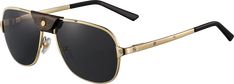 Luxury Gold Aviator Sunglasses With Tinted Lenses, Luxury Gold Tinted Aviator Sunglasses, Luxury Gold Aviator Sunglasses With Mirrored Lenses, Gold Aviator Sunglasses For Travel, Gold Aviator Sunglasses With Gradient Lenses For Formal, Formal Polarized Aviator Sunglasses, Luxury Gold Mirrored Aviator Sunglasses, Formal Yellow Gold Sunglasses With Gradient Lenses, Cartier Gold Sunglasses With Tinted Lenses