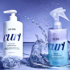 Colorwow Curl Anti-Frizz Curl Styling Set Colorwow Shook 10 Fl Oz. Colorwow Flo-Etry 10 Fl Oz. The Ultimate Curl Styling “Power Couple” For Super Hydrated, Silky-Soft, Weightless, Defined, Frizz-Free Curls. No Weight, No Greasiness, No Crunch. Why It's Wow Two Revolutionary Curl Wow Formulas With Breakthrough Naked Technology (Profaxil-18 Complex) Make It Possible To Moisturize Curls (Inside And Out) For Never-Before-Achievable “Naked”, Bouncy Bundles. These Are The Best Products For Frizzy Curl Wow Hair Products Curly, Products For Frizzy Curly Hair, Curl Styling, Frizzy Curls, Wow Hair Products, Frizzy Curly Hair, Frizz Free Curls, Scalp Oil, Curl Styles