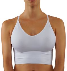 PRICES MAY VARY. CROP TO: Just the perfect length easy to mix and match from casual wear to workout wear. ADJUSTABLE STRAPS: One touch easy to adjust as needed spaghetti straps. REMOVABLE PADDING: Easy to remova pads. FITTING: RUNS SMALL YOGA BRA: Breathable and soft perfect for working out in it this bra is your new best friend when it comes to active wear. EXTRA SOFT MATERIAL: The special blend of 92% Nylon / 8% Spandex will feel as silky soft ones put it on you. Great quality material wonderf Winter Workout, Styles Summer, Crop Bra, Street Style Summer, Yoga Bra, Girl Body, Yoga Women, Workout Wear, Street Styles