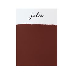 the color is jolie, and it's very dark brown