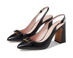 Kate Spade New York Bowdie Sling | Zappos.com Kate Spade Clothes, Heels Bow, Kate Spade Heels, Black Shoes Women, Kate Spade Shoes, Dream Shoes, Sophisticated Style, Shoes Black, Kate Spade New York