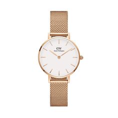 Classic Petite Melrose 28 (White) Dw Watch Women, Daniel Wellington Classic Petite, Dw Watch, Daniel Wellington Petite, Daniel Wellington Women, Daniel Wellington Watch, Women's Watch, Rose Gold Watch, White Dial