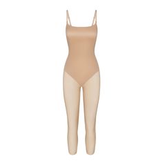 BARELY THERE LOW BACK CATSUIT | CLAY Catsuit Bodysuit, Layered Fabric, And Dresses, Catsuit, Low Back, Raw Edge, Nightwear, Ankle Length, Criss Cross