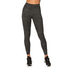 Gray Leopard Cotton Blend Sports Bra Jogging Set Fall Sporty Activewear, Sporty Tight Activewear For Fall, Tight Sporty Activewear For Fall, Tight Fall Activewear For Sports, Tight Sporty Fall Activewear, Casual Sports Leggings With Snug Fit, Fall Sportswear Leggings For Sports, Casual Snug Fit Leggings For Sports, Sportswear Leggings For Sports In Fall