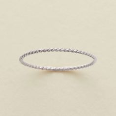 The Braided Stacking Ring is a ​beautiful piece with charming detail. It is the perfect addition to any ensemble! A stand out piece with a delicate and simple twist. Each one of these dainty braided rings are handcrafted by skilled artisans using 14k gold filled and sterling silver. They are a living, breathing embodiment of the metal they came from and the hands that made them. They’re beautiful and delicate, and with proper care will last for years to come. Due to the twist in the metal, the r Braided Rings, Made By Mary, Braided Ring, Silver Stacking Rings, Sterling Silver Bands, Stacking Ring, Ring Collections, Stacking Rings, Silver Band