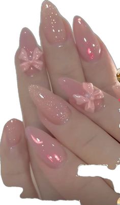 Nail Design Gold, Soft Pink Nails, Purple Nail, Blush Nails, Kawaii Nails, Nagel Inspo