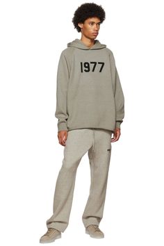 Essentials: Gray Polyester Hoodie | SSENSE Essentials For Men, Essentials Clothing, Fear Of God Essentials, Fear Of God, Clothing Essentials, Clothing Accessories, Perfect Clothing, For Men, Outfit Accessories