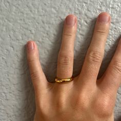 Never Worn, Didn’t Fit The Finger I Intended To Wear It On And They Don’t Accept Returns. Super Cute And Good Quality. Regular Gold. Elevated Faith, Kunzite Ring, Canary Diamond, Garnet And Diamond Ring, Precious Stones Rings, Layered Rings, Purple Rings, Turquoise Leather, 5 Rings