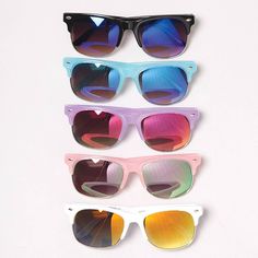 Shop Kid's Reflective Sunglasses-Sunglasses at Ruby Joy Boutique, a Women's Clothing Store in Pickerington, Ohio Reflective Fashion, Teacher Wedding, Reflective Sunglasses, White Rims, Shipping Packages, Sunglasses Round, Sun With Sunglasses, Trendy Sunglasses, Candle Wax Melts