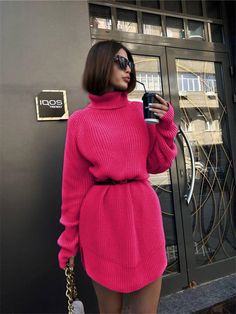 Brand Name:  Alinemyer Elasticity:  High Strecth Sleeve Style:  Regular Fabric Type:  Knitting Pattern Type:  Solid Fit Type:  LOOSE Silhouette:  STRAIGHT Neckline:  Turtleneck Style:  Casual Dresses Length:  Above Knee. Mini Material:  Polyester Age:  18-24 Origin:  Mainland China CN:  Guangdong Closure Type:  Pullover Type:  Regular Material Composition:  Synthetic fiber Waistline:  Natural Factors Sleeve Length(cm):  Full Season:  Autumn/Winter Release Date:  Autumn 2024 Profile Type:  H Plac Autumn Blue, Outfit Oversize, Casual Turtleneck, Sweater Dress Casual, Sweater Dress Oversized, Sweater Dress Outfit, Turtleneck Style, Oversize Sweater, Pull Oversize