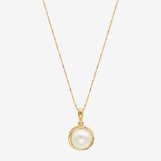 Pearl Type: Cultured Freshwater PearlsFeatures: In A Gift BoxJewelry Closure: Spring Ring ClaspStone Millimeter Measurement: 8.5 Mm Width, 8 Mm LengthPearl Size: 8.5mmMetal Color: YellowChain Length: 18 InchChain Width: .55 MillimetersChain Gauge: 028Metal: 10k GoldChain Construction: BoxCare: Wipe CleanAuthenticity: Dyed PearlsBirthstone: June BirthstoneNecklace Type: Pendant NecklacesCountry of Origin: Imported Coastal Jewelry, Necklace Inspiration, Trending Jewelry, Shiny Objects, Pearl Types, Pearl Pendant Necklace, Pearl Pendant, 10k Gold, Jewelry Trends