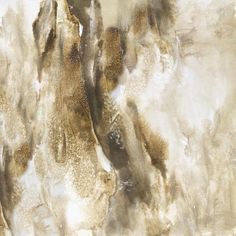 an abstract painting with brown and white colors