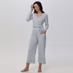 You'll sleep in comfort in this women's Adyson Parker ballet wrap pajama top & pajama pants set. Click on this INTIMATES & SLEEPWEAR GUIDE to find the perfect fit and more! You'll sleep in comfort in this women's Adyson Parker ballet wrap pajama top & pajama pants set. Click on this INTIMATES & SLEEPWEAR GUIDE to find the perfect fit and more! FEATURES Includes pajama top and pajama pants Cozy construction Straight hem Top: long set-in sleeves, v-neck Pants: elastic waistband, 2 side seam patch How To Hem Pants, Hem Top, Pajama Top, Small Light, Pajamas Women, Workout Tops, Pajama Set, Pants Set, Pajama Pants