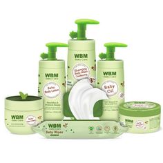 The WBM Care Baby Lotion and Baby Face Cream Set is the perfect solution for parents looking for a natural and gentle way to care for their baby's delicate skin. Our products are made with natural honey and wheat germ oil, providing gentle care that moisturizes, protects, and maintains your baby's skin with essential ceramides and vitamins. Our all-natural ingredients ensure that our products are safe and non-toxic for your little one. We understand that your baby's skin needs special care, whic Baby Lotion, Baby Shampoo, Lotion Bottle, Face Lotion, Natural Honey, Baby Formula, Baby Powder, Baby Oil, Moisturizing Lotions