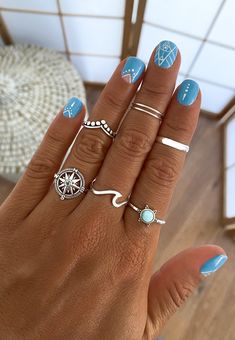 Silver Rings | Exclusive and Beautiful Jewels – San Saru Ring Combinations, Lines Design, Paws And Claws, Knuckle Ring, Midi Ring, Knuckle Rings, Double Ring