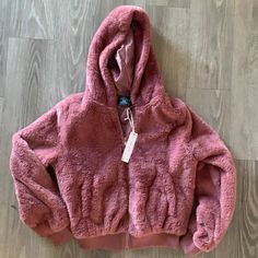 Condition: New. Cozy Purple Hoodie For Winter, Casual Pink Hoodie With Fleece Lining, Pink Cozy Hooded Jacket For Winter, Cozy Pink Hooded Winter Jacket, Purple Winter Hoodie Outerwear, Heather Hooded Winter Hoodie, Winter Purple Hoodie Outerwear, Cozy Fit Pink Hoodie Outerwear, Trendy Pink Fleece Outerwear