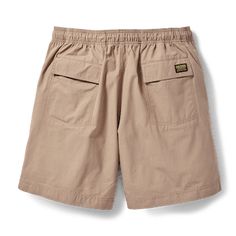 The Green River Water Shorts are designed for use in and around the water. Made with a 5-oz. quick-drying blend of cotton and nylon that's treated for water resistance and protection against chlorine. Two mesh-lined front pockets and two rear pockets with Velcro® closures stash essentials. Comfortable elastic waistband with drawcord cinch for a snug fit. | Filson Green River Water Shorts Khaki Size XS Cotton Cargo Shorts For Summer Outdoor Activities, Summer Outdoor Cotton Cargo Shorts, Functional Cotton Shorts With Built-in Shorts, Summer Outdoor Cotton Bottoms, Summer Cotton Cargo Shorts For Sports, Khaki Cotton Bottoms For Outdoor Activities, Warm Weather Cotton Shorts With Elastic Waistband, Cotton Shorts With Elastic Waistband For Warm Weather, Functional Solid Cotton Shorts