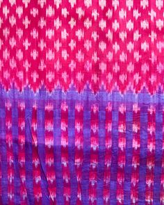 This Hot pink & purple Sari has been hand picked with the utmost of care by Chloe from India and is made from 100% natural silk. Each sari in this collection is a treasure, exuding timeless beauty. These saris, with their rich history and allure, add a touch of luxury to any space. They can be repurposed into stunning lampshades, casting a warm and ethereal glow. For a truly enchanting touch, consider using them as bed curtains. Create an ambiance of timeless luxury and indulgence. As vintage pi Purple Sari, Timeless Luxury, Bed Curtains, Silk Sari, Sari Silk, Natural Silk, Kantha Quilt, Vintage Pieces, Vintage Silk