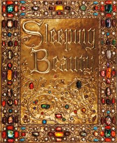 the cover of shakespeare's ballet, with many different colored stones and beads on it