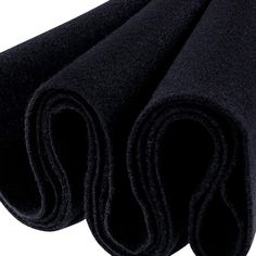 Felt Fabric by the Yard | 72 Inches Wide | Thick Felt | Black - FabricLA.com Sewing Cushions, Felt Sheets, Acrylic Fiber, Felt Material, Creative Hobbies, Felt Fabric, Cushion Pads, Diy Arts And Crafts, Craft Materials