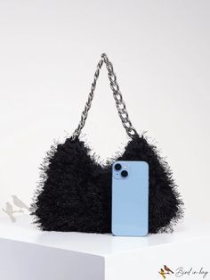 Bird in Bag - Womens Faux Fur Soft Candy Color Satchel Bag, Autumn Style Shoulder Bag, Vacation Travel Purse for Girls, Winter C Large Capacity Hobo Shoulder Bag For Party, Trendy Party Hobo Bag, Handheld Hobo Bag With Large Capacity For Parties, Large Capacity Handheld Hobo Bag For Parties, Trendy Hobo Bag With Removable Pouch For Party, Chic Large Capacity Hobo Bag For Party, Large Capacity Bucket Shoulder Bag For Party, Party Bucket Shoulder Bag With Large Capacity, Casual Handheld Bags For Party