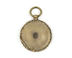 A 9 carat gold cased Victorian locket, made from gold plated metal with a thick layer of 9 carat gold to the back and front. Both sides of the locket have a hinged door. One side contains a mounted piece of beveled glass, the glass on the other side is missing. There is a small chip to the edge of the glass, otherwise in good condition, snaps and holds shut well. 4 cms (1 1/2 inches) x  5.7 cms (2 1/4 inches). For more lockets please look at my Pendants Lockets Charms section here; https://www.e Antique Yellow Gold Medallion Pocket Watch, Antique Yellow Gold Pocket Watch With Locket, Collectible Yellow Gold Pocket Watch With Locket, Gold Hallmarked Pocket Watch As Gift, Yellow Gold Pocket Watch With Locket For Collectors, Victorian Gold Pocket Watch, Victorian Gold Engraved Pocket Watch, Antique Gold Engraved Pocket Watch, Victorian Gold Pocket Watch As Gift