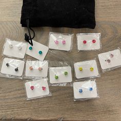 New In Bags Except One Magnetic Earring Ring Cute Can Be Used As Nose Ring Well Magnetic Earring, Magnetic Earrings, Earring Ring, Earrings Color, Ring Earrings, Magnets, Jewelry Earrings, Nose Ring, Women Jewelry