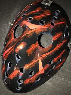 All masks are handmade and made to order { they are all handpainted and will not always be exact to the original} Themed Black Full Face Masks And Prosthetics, Artistic Black Masks And Prosthetics For Cosplay, Halloween Cosplay Hand Painted Masks, Hand Painted Black Mask For Masquerade, Artistic Black Halloween Masks And Prosthetics, Hand Painted Black Masquerade Mask, Artistic Black Masks And Prosthetics For Halloween, Artistic Black Masquerade Masks, Artistic Black Mask For Cosplay