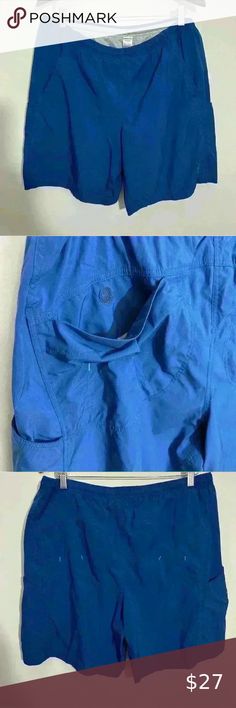 Vintage Patagonia Baggies Swim Shorts Blue Trunks Men's Size L Lined