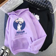 Killua Hoodie available in T-shirt, hoodie, tank top, longsleeve, multi color and size S M L XL XXL 3XL 4XL 5XL. Shipping from the US. Easy 30 day return policy - Shop now! 6.1-ounce, 100% cotton .Double-needle neck, sleeves and hem; Roomy Unisex Fit. Ash is 99% cotton, 1% poly; Sport Grey is 90% cotton, 10% poly; Dark Heather is 50% cotton, 50% polyester .Decoration type: Digital Print. Made by Gildan Hunter X Hunter Hoodie, Harajuku Hoodie, Harajuku Sweatshirt, Oversized Streetwear, Cut Sweatshirts, Sweatshirt Short Sleeve, Anime Hoodie, Sweatshirt Women, Hooded Tops