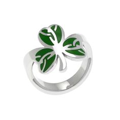 Shamrock Thumb Ring Shop All 20 Joyful Sentiments Celtic Shamrock, Celtic Trinity Knot, Irish Roots, Family Engagement, Irish Culture, Trinity Knot, Infinity Heart, Irish Celtic, Irish Heritage