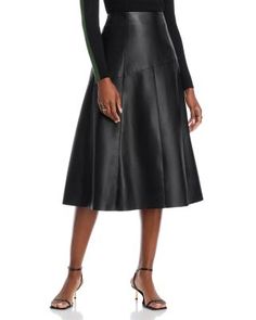 T Tahari Faux Leather Skirt Black Leather Skirts, Faux Leather Skirt, Work Outfit, Womens Bottoms, Leather Skirt, Womens Skirt, Pick Up, In Store, Buy Online