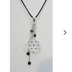 The Crystal Faceted Cactus Is Approx 0.75 Inches And Accented With Small Black Dots. The Sterling Silver Bale Holds Four Black Balls On Silver Chains. The Sterling Bale Is Marked “Lalique” With The Logo And 925. The Pendant Is In Very Good Condition And No Damage. It Is Missing The Silk Cord And The Original Box But The Buyer Can Select Their Own Replacement Chain. This Is A Stunning Pendant From The Rene Lalique Collection. Lalique Is Renowned Both As A Jeweler And A Master Glassmaker Dating Ba Lalique Jewelry, Rene Lalique, Lalique Crystal, Silver Chains, Silk Cord, Pendant Design, Black Dots, Lalique, Womens Jewelry Necklace