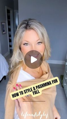 Jill Armstrong / Life & Style on Instagram: "One of my favourite accessories for fall is a pashmina. It is such a versatile piece and I love all of the different ways that they can be worn. Every fall capsule wardrobe needs one of these. 😉 

#styleinspo #chicandcasual #casualandcomfy #fashion #fashionover40 #styleover40 #howtostyle #fashiontrends #styleforyou #trending #over40andfabulous #midlifefashion #trends #foryou #midlifestyle #womanover40style #agelessstyle #lifeandstylej #styledbyme" Scarf Tips, Midlife Fashion, Stylish Scarves, Wardrobe Needs, Scarf Shirt, Tie Scarf, Ageless Style, Fall Capsule Wardrobe