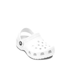 Crocs-Littles Clog - Kids' The Crocs Littles clog is practical yet cute. The Croslite™ foam construction along with Iconic Crocs Comfort™ provides maximum support and protection. Not sure which size to order? Click here to check out our Kids’ Measuring Guide! For more helpful tips and sizing FAQs, click here . Kids Crocs, White Clogs, White Crocs, Small Fry, Burgundy Shoes, Rack Room, Rack Room Shoes, Butterfly Garden, Crocs Shoes