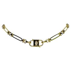 Our Crystal Eye Choker is 14k gold plated with lots of detail, double padlock allows you to add charms, measures 16” long. Free from cadmium, lead and nickel. Classic Gold Lock Jewelry, Classic Gold Jewelry With Lock Detail, Yellow Gold Necklace With Box Clasp Gift, Gold Oval Link Charm Necklace With Lobster Clasp, Gold-tone Jewelry With Box Clasp For Gift, Gold Clasp Chain Link Jewelry, Metal Chain Link Jewelry With Gold Clasp, Gold-tone Chain Link Jewelry With Spring Ring Clasp, Gold Toggle Necklace With Rectangular Links